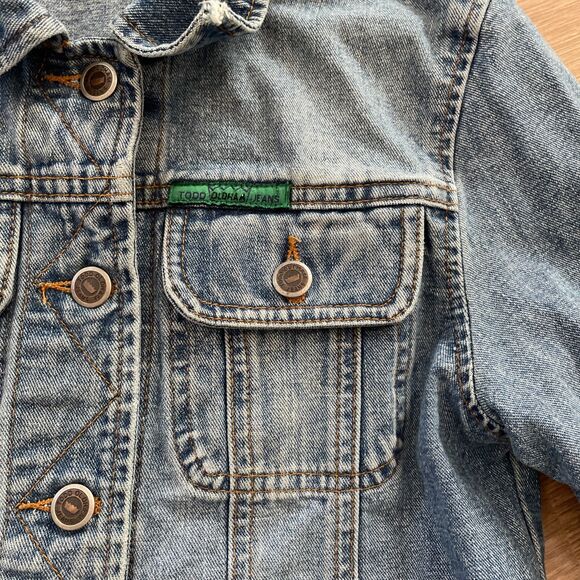 Vintage Rare Todd Oldham Jeans TO2 Blue Denim Embroidered Jacket Women's Size S - Picture 6 of 13